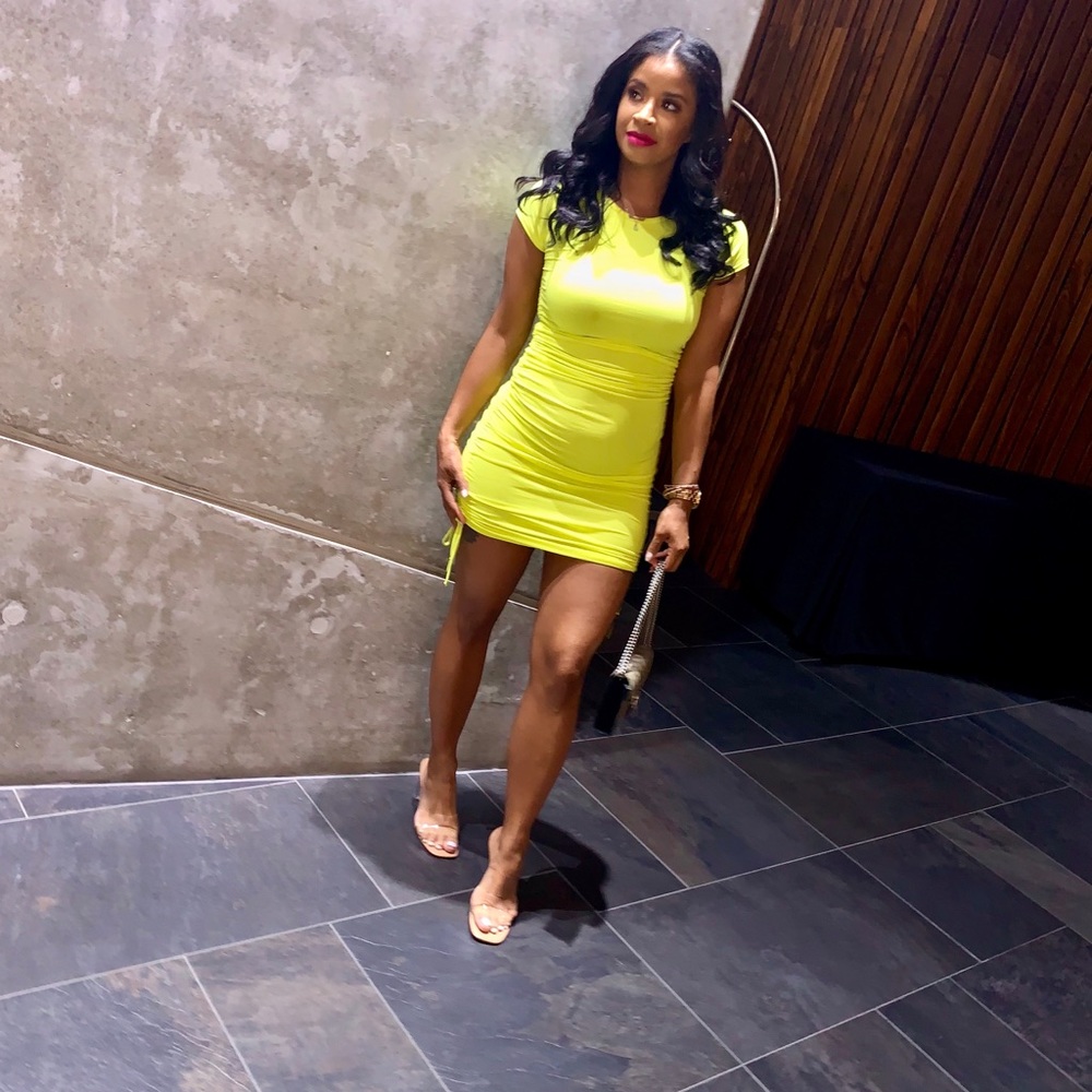 Lime Bodycon Dress